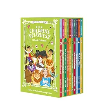 Children's Classics 10 Book Collection Authors vary: Includes works by L. Frank Baum, Johanna Spyri, Lewis Carroll, and others Publisher: Sweet Cherry Publishing (NOVEL)