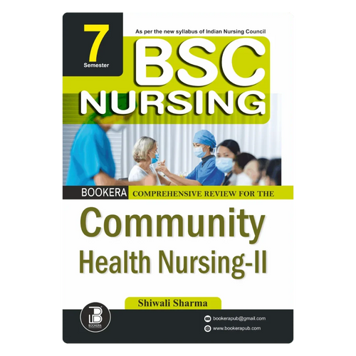 BP(QRS)-Community Health Nursing-II (E) Author: Shiwali Sharma ,  Publisher : Bookera Publishers & Distributors