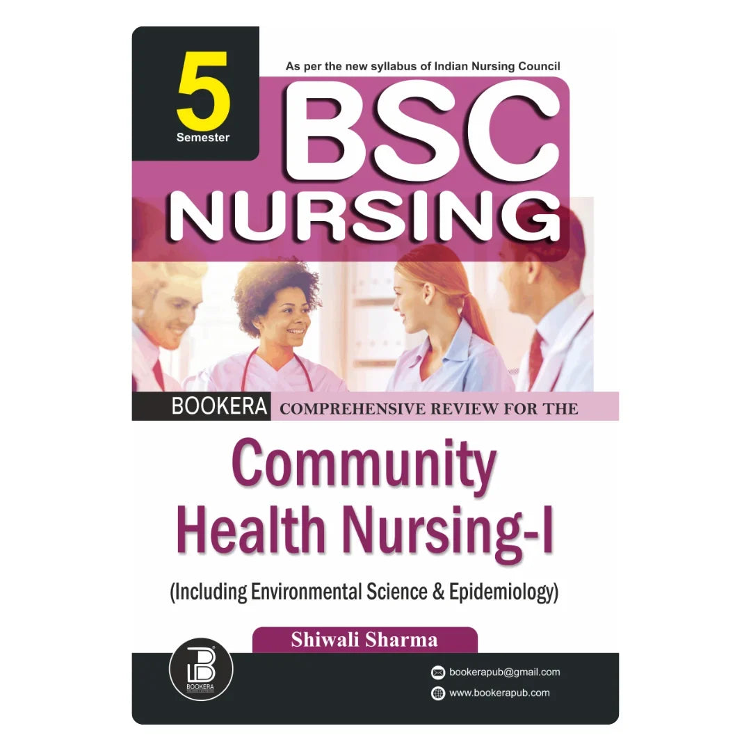 BP(QRS)-Community Health Nursing-I (E) Author: Shiwali Sharma ,  Publisher : Bookera Publishers & Distributors