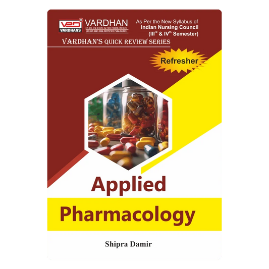 VPD(QRS)-Applied Pharmacology (E) Author: Shipra Damir , Publisher : Vardhan Publishers & Distributors
