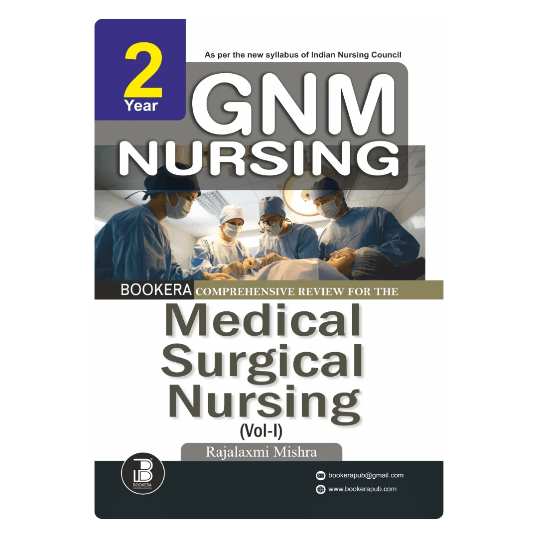 BP(QRS)-Medical Surgical Nursing-I (E) Author: Rajalaxmi Mishra ,  Publisher : Bookera Publishers & Distributors