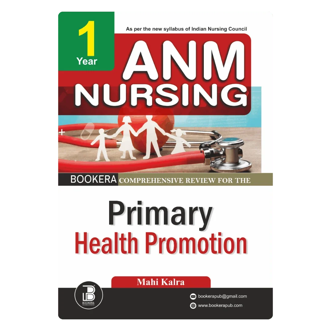 BP(QRS)-Primary Health Promotion , for A.N.M. (E) Author: Mahi Kalra , Publisher : Bookera Publishers & Distributors