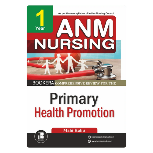 BP(QRS)-Primary Health Promotion , for A.N.M. (E) Author: Mahi Kalra , Publisher : Bookera Publishers & Distributors