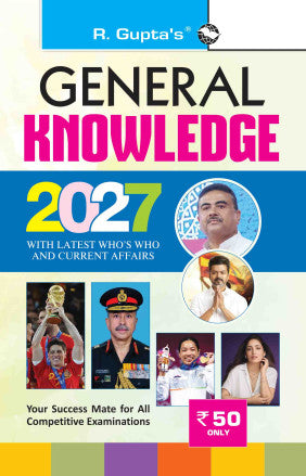 General Knowledge 2027 (Including Latest Who's Who & Current Affairs) - English - R-1