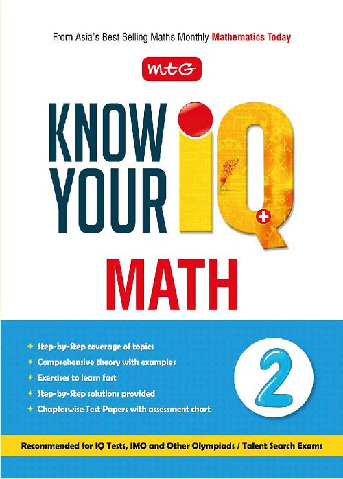 Class 2 Know Your IQ Maths, Publisher: MTG Learning Media Pvt Ltd