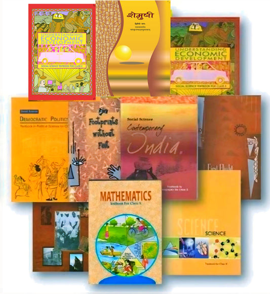 NCERT CLASS 10 Sanskrit , English,Maths ,Science Combo,bundle