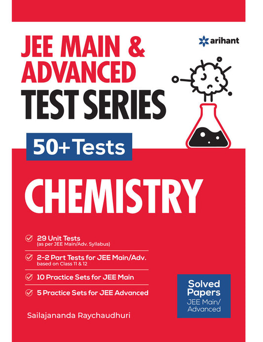 JEE Main & Advanced Test Series (50+ Tests) Chemistry| Arihant