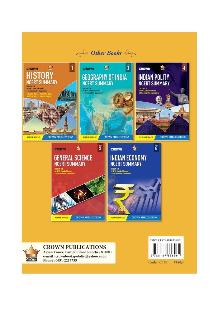 World Geography NCERT Summary by  Ritesh Kumar,Crown Publication