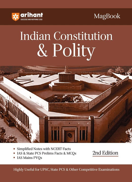 Magbook - Indian Constitution & Polity | 2nd Revised Editon | For UPSC , State PCS & Other Competitive Exams | English Medium