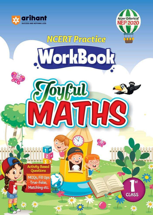 NCERT Practice Workbook Joyful Maths Class 1st, Author: Team Arihant , Publisher: Arihant prakashan