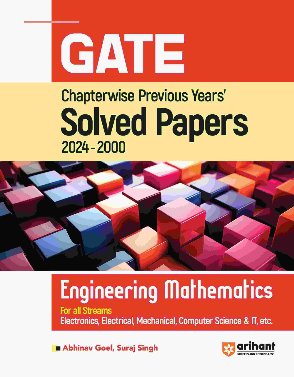 GATE Engineering Mathematics Chapterwsie Previous Years' Solved Paper (2024-2000)