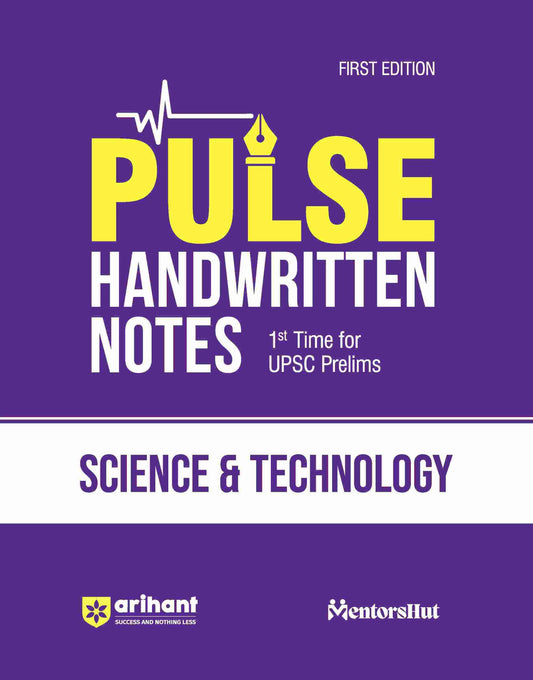 PULSE Handwritten Notes Science & Technology | For UPSC, State PCS & Other Competitive Exams | English Medium