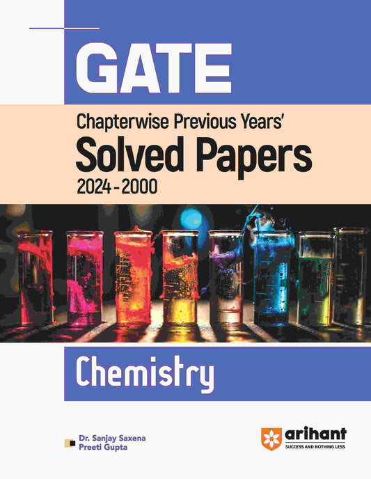 GATE Chemistry Chapterwise Previous Years' Solved Papers (2024-2000)