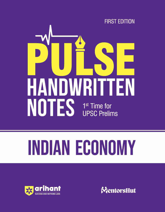 PULSE Handwritten Notes Indian Economy | For UPSC, State PCS & Other Competitive Exams | English Medium