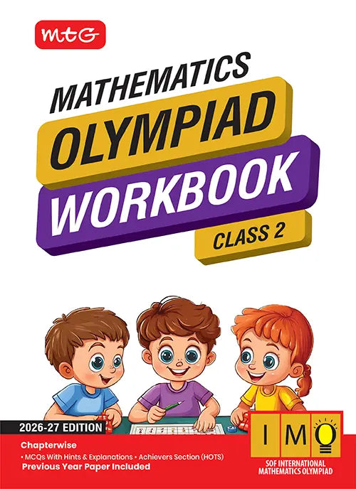 Class 2 International Mathematics Olympiad (IMO) Workbook for 2026-27 Exam, Publisher: MTG Learning Media Pvt Ltd