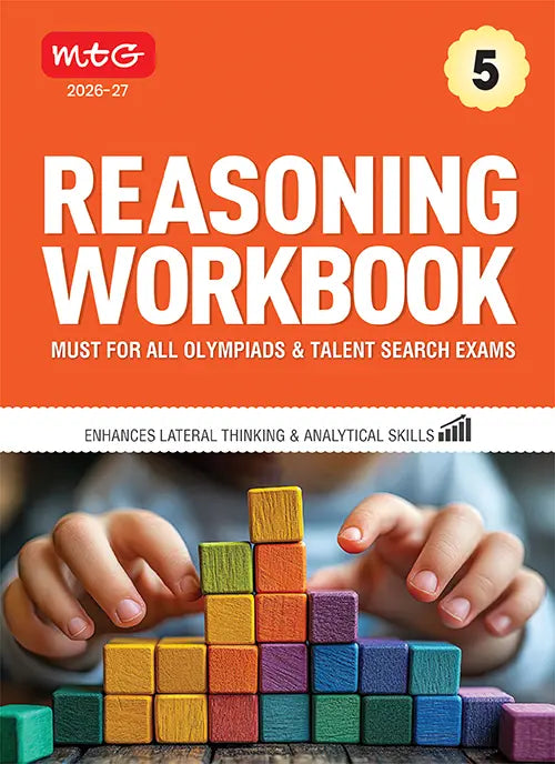 Class 5 Reasoning Workbook For All Olympiad and Talent Search Exam 2026-27, Publisher: MTG Learning Media Pvt Ltd