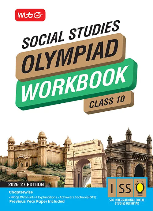 Class 10 International Social Studies Olympiad (ISSO) Workbook for 2026-27, Publisher: MTG Learning Media Pvt Ltd