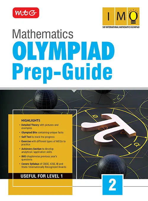 Class 2 Olympiad Prep-Guide (OPG) Mathematics (IMO) – Detailed Theory, Self Test For SOF 2026-27 Exam, Publisher: MTG Learning Media Pvt Ltd