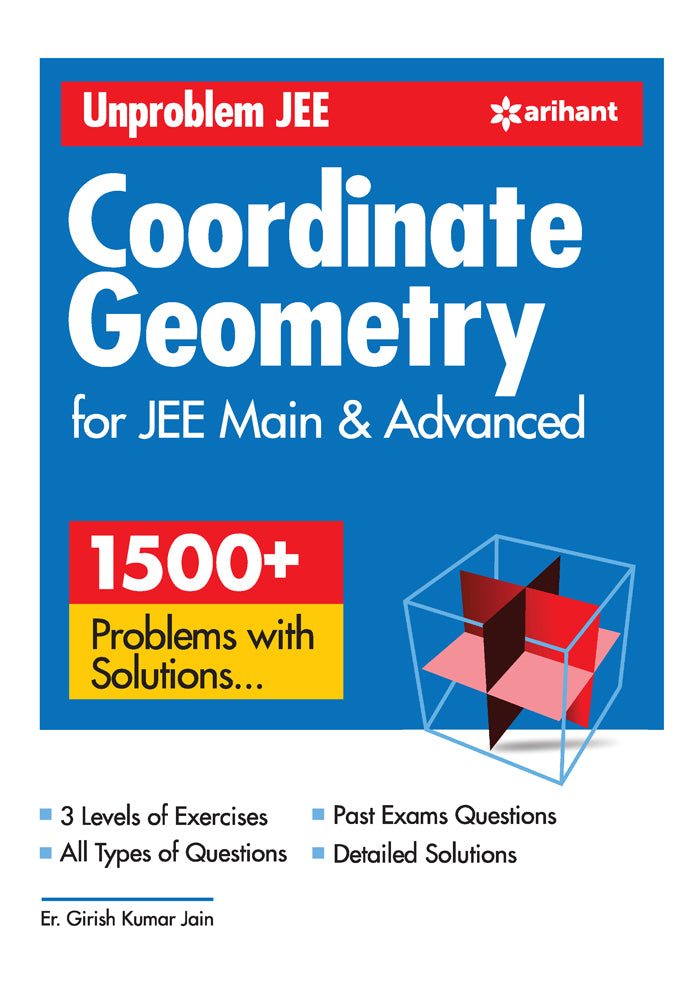 Unproblem JEE Coordinate Geometry For JEE Main & Advanced| Arihant 
Paperback
ISBN
:
9789326199964
Binding
:
Paperback
MRP