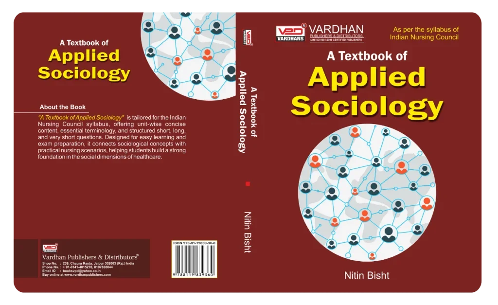 A Textbook of Applied Sociology (E) By Nitin Bisht ,  Publisher Vardhan Publishers & Distributors