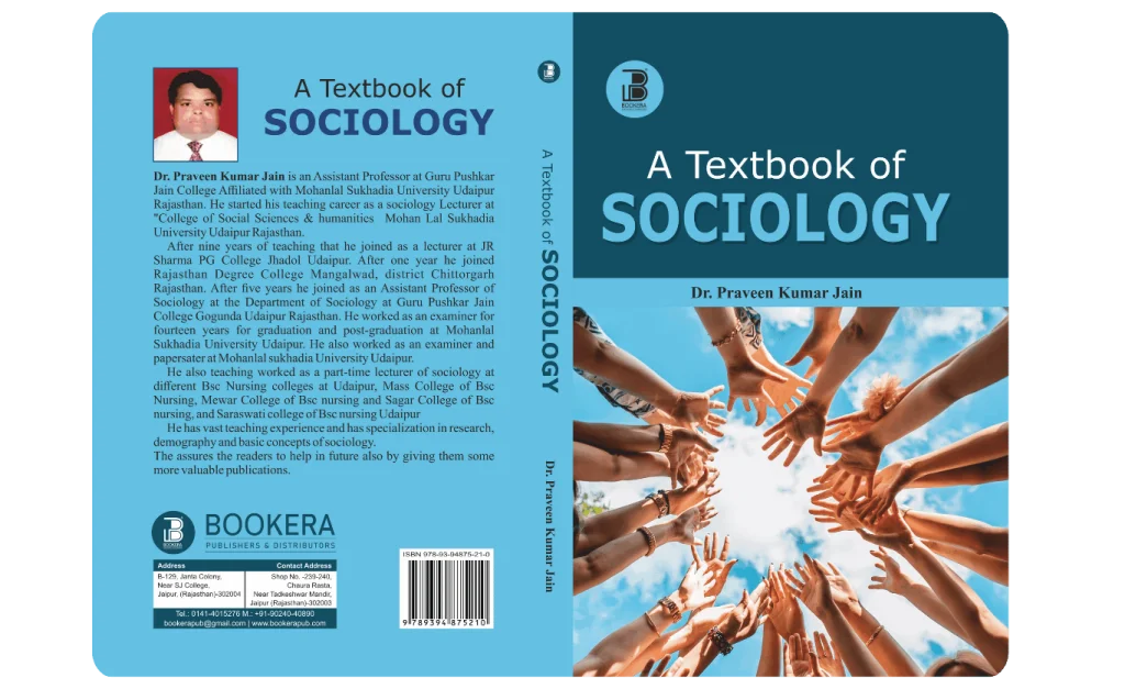 A Textbook of Sociology (E) Author: Dr. Praveen Kumar Jain ,  Publisher : Bookera Publishers & Distributors