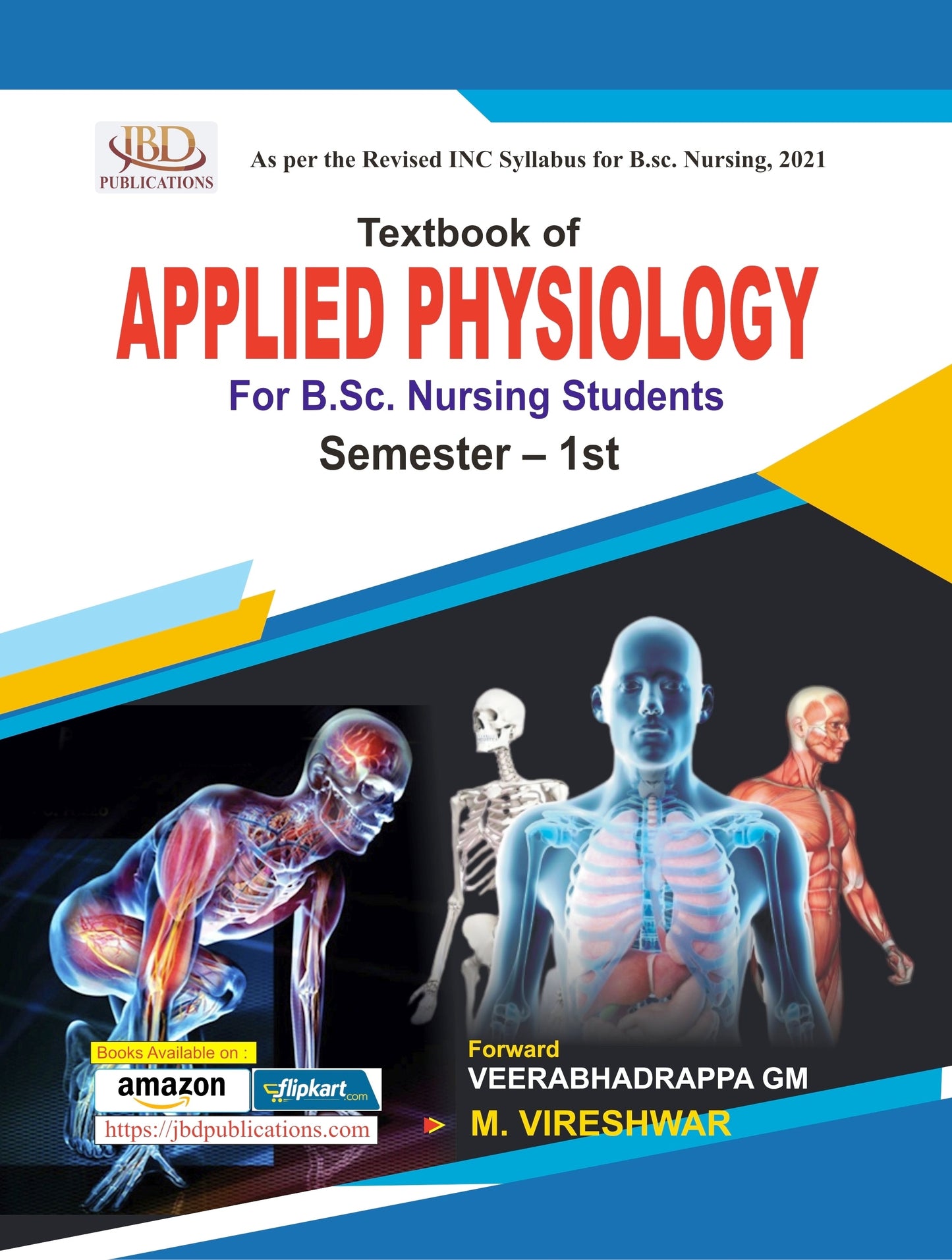 Textbook of APPLIED PHYSIOLOGY BY M.VIRESHWAR (JBD)