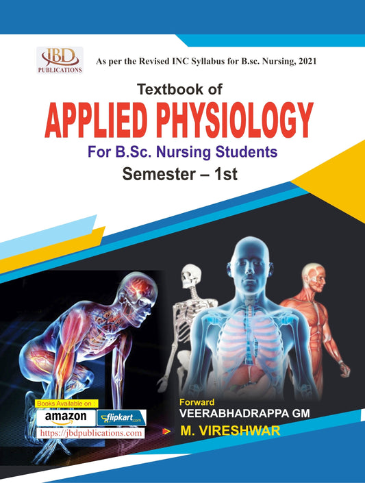 Textbook of APPLIED PHYSIOLOGY BY M.VIRESHWAR (JBD)