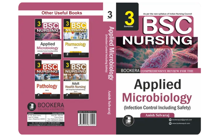 BP(QRS)-Applied Microbiology (E) Author: Anish Selvaraj , Publisher  : Bookera Publishers & Distributors