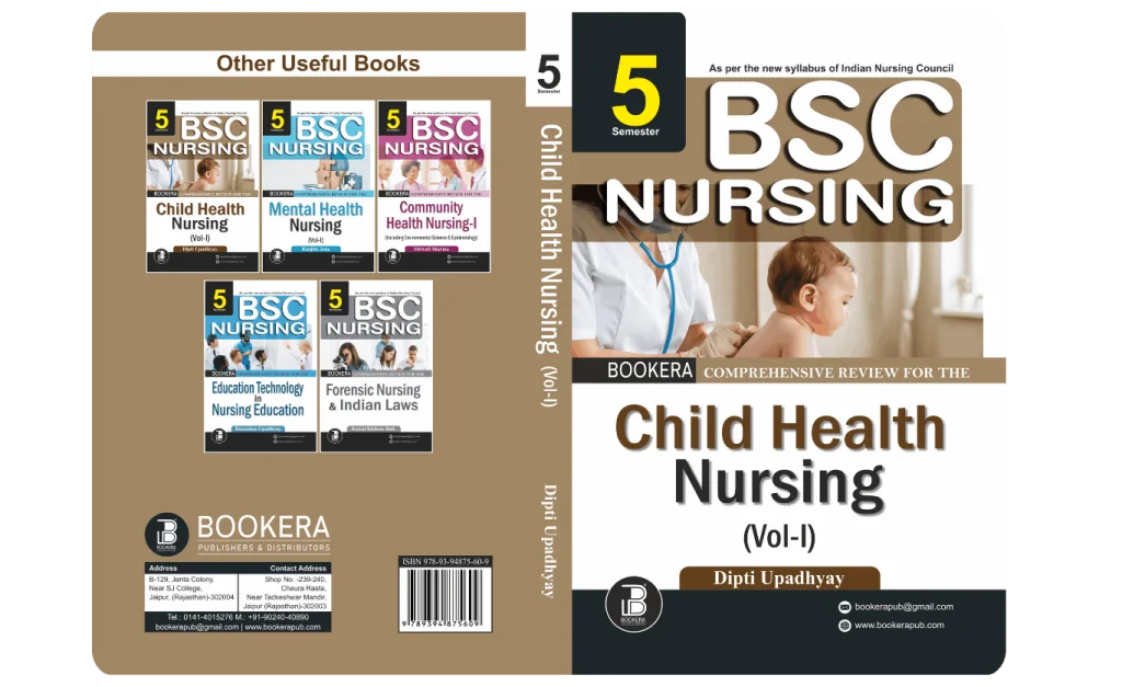 BP(QRS)-Child Health Nursing-I (E) Author: Dipti Upadhyay ,  Publisher : Bookera Publishers & Distributors