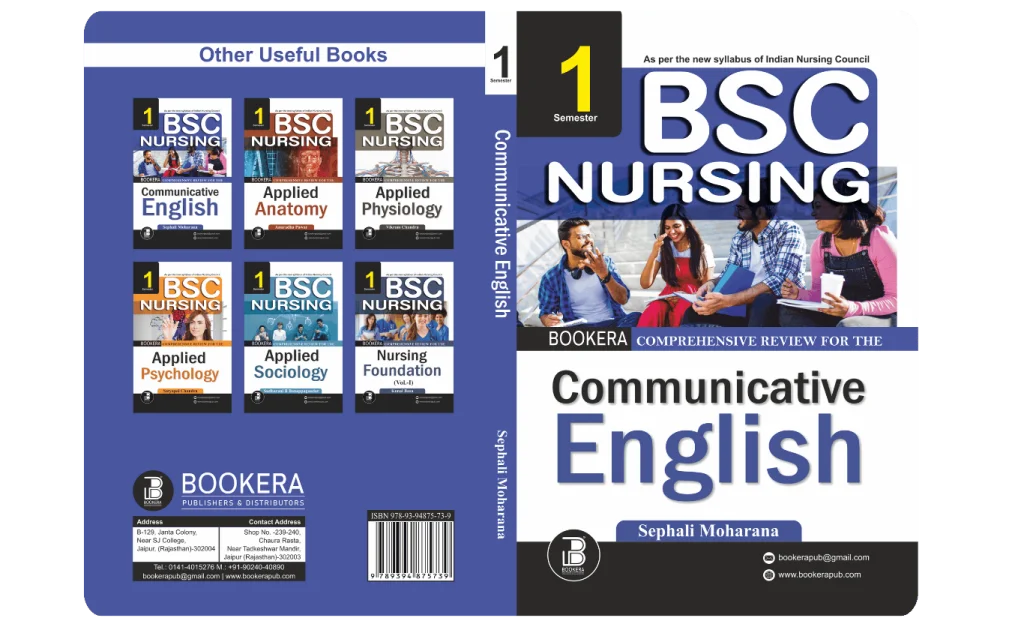 BP(QRS)-Communicative English (E) Author: Sephali Moharana ,  Publisher : Bookera Publishers & Distributors