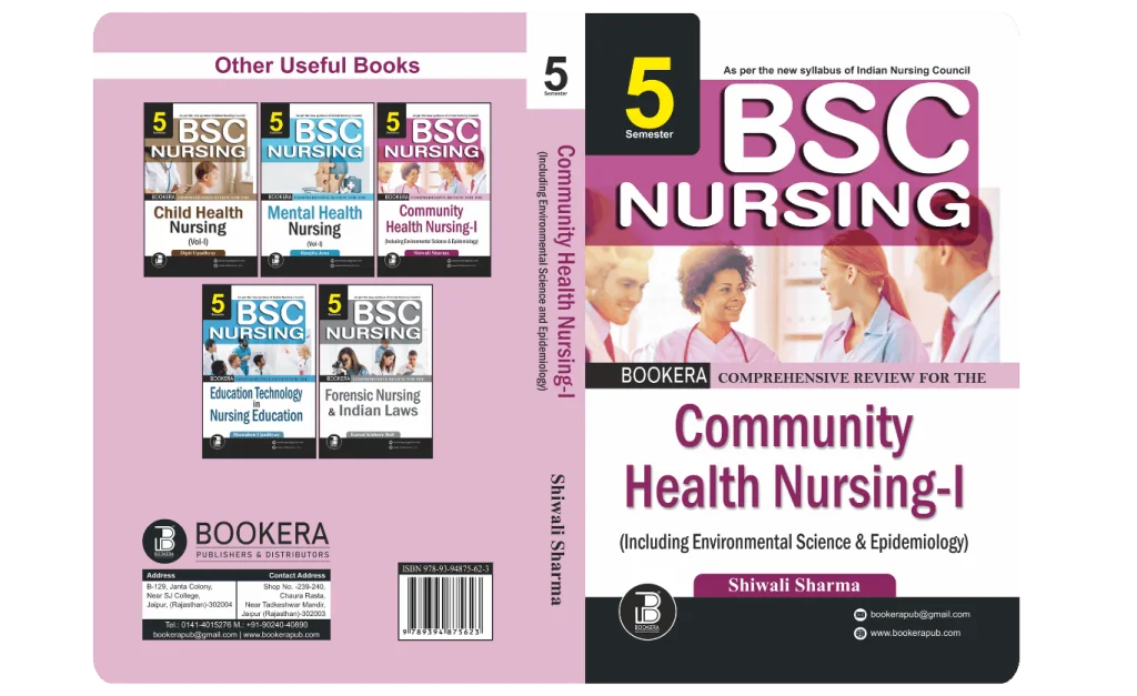 BP(QRS)-Community Health Nursing-I (E) Author: Shiwali Sharma ,  Publisher : Bookera Publishers & Distributors