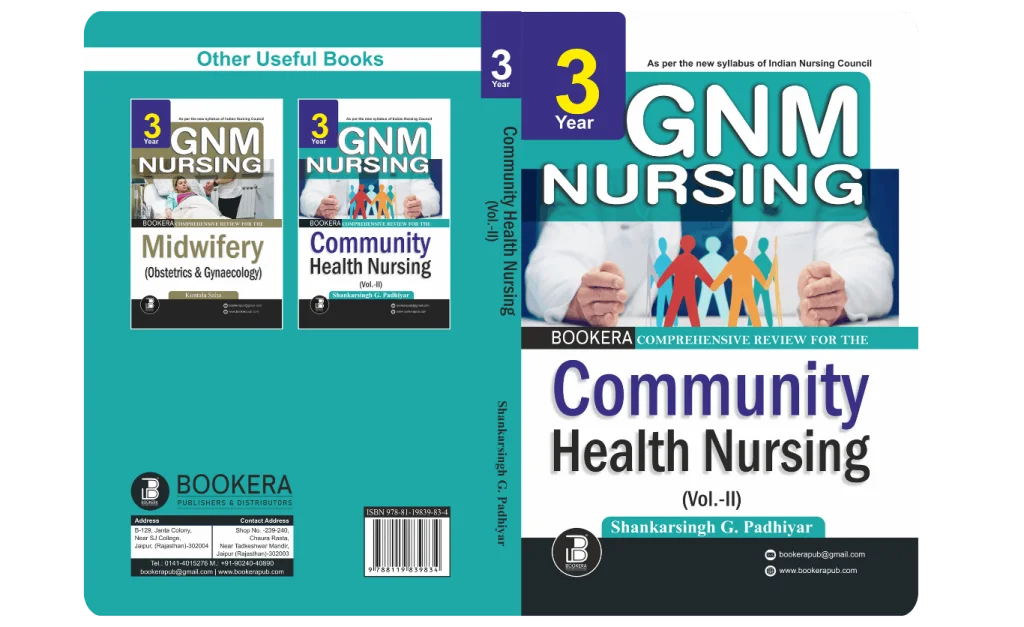 BP(QRS)-Community Health Nursing-II (E) Author: Shankarsingh G. Padhiyar ,  Publisher : Bookera Publishers & Distributors