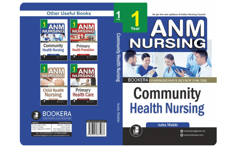 BP(QRS)-Community Health Nursing for A.N.M. (E) Author: Anita Mukhi ,  Publisher : Bookera Publishers & Distributors