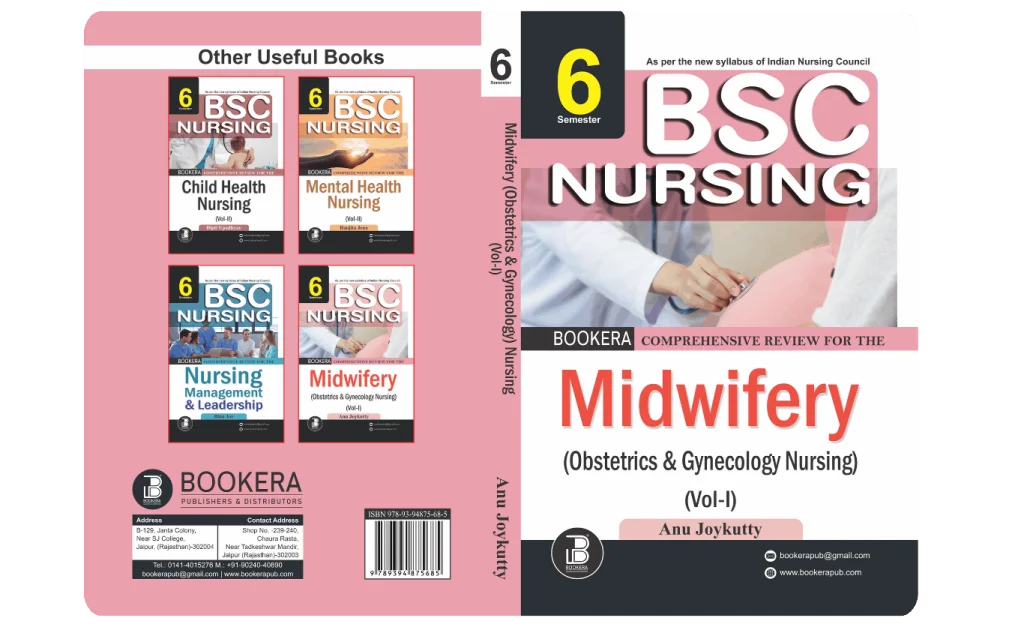 BP(QRS)-Midwifery (Obstetrics & Gynecology Nursing)-I (E) Author: Anu Joykutty ,  Publisher : Bookera Publishers & Distributors