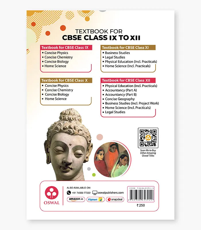 Bhartiya Kala Ka Itihas Textbook (Hindi Medium) CBSE Class 11 & 12 By Oswal Publishers