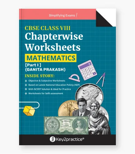 Mathematics(Part 1) Chapterwise Worksheets CBSE Class 8 Exam 2027 By Oswal Publishers