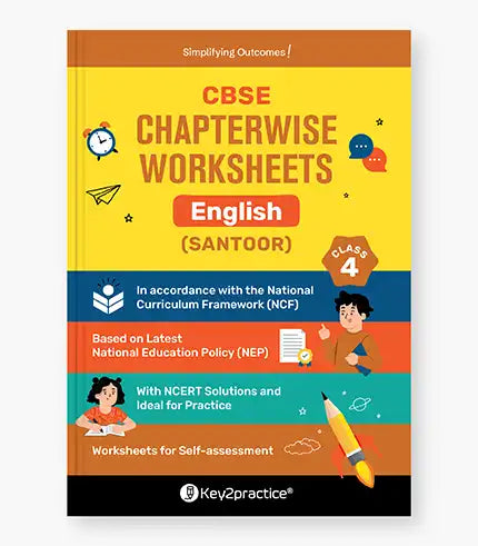 English (Santoor) Chapterwise Worksheets CBSE Class 4 By Oswal Publishers