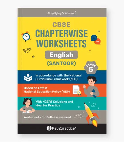 English (Santoor) Chapterwise Worksheets CBSE Class 5 By Oswal Publishers
