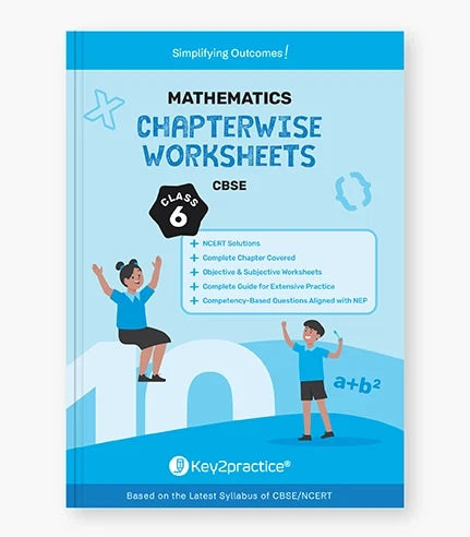Mathematics (Ganita Prakash) Chapterwise Worksheets CBSE Class 6 Exam 2027 By Oswal Publishers