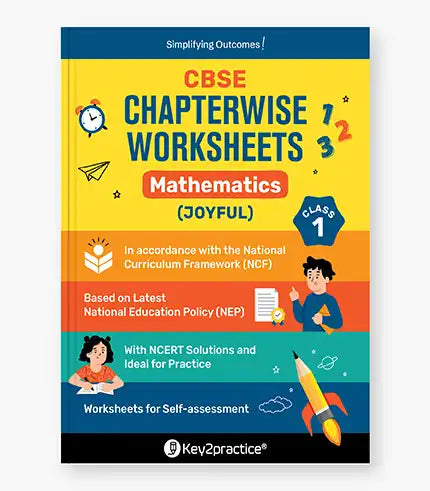Mathematics (Joyful) Chapterwise Worksheets CBSE Class 1 By Oswal Publishers