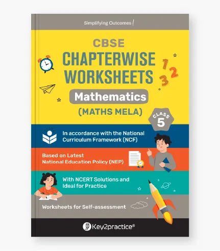 Mathematics (Maths Mela) Chapterwise Worksheets CBSE Class 5 By Oswal Publishers