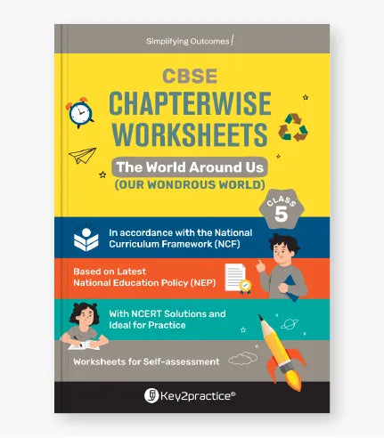 The World Around Us Chapterwise Worksheets CBSE Class 5 By Oswal Publishers