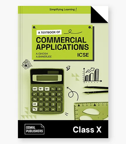 Commercial Applications Textbook ICSE Class 10 By Oswal Publishers