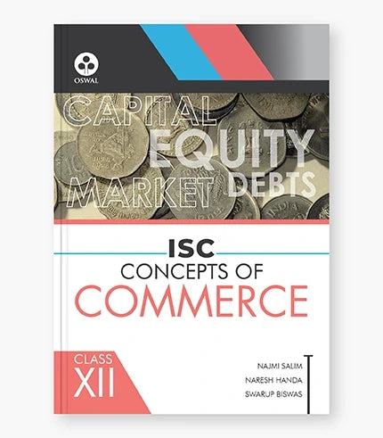 Concept of Commerce Textbook ISC Class 12 By Oswal Publishers