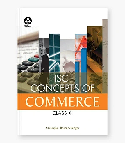 Concepts of Commerce Textbook ISC Class 11 By Oswal Publishers