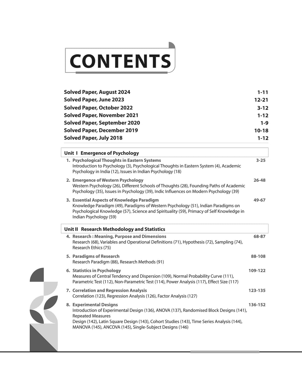 NTA UGC NET /JRF/SET 2025 - Study Guide Psychology - Paper-2