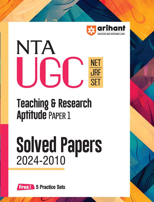 NTA UGC NET /JRF/SET 2025 - Teaching and Research - Paper-1 Solved Papers (2024-2010)