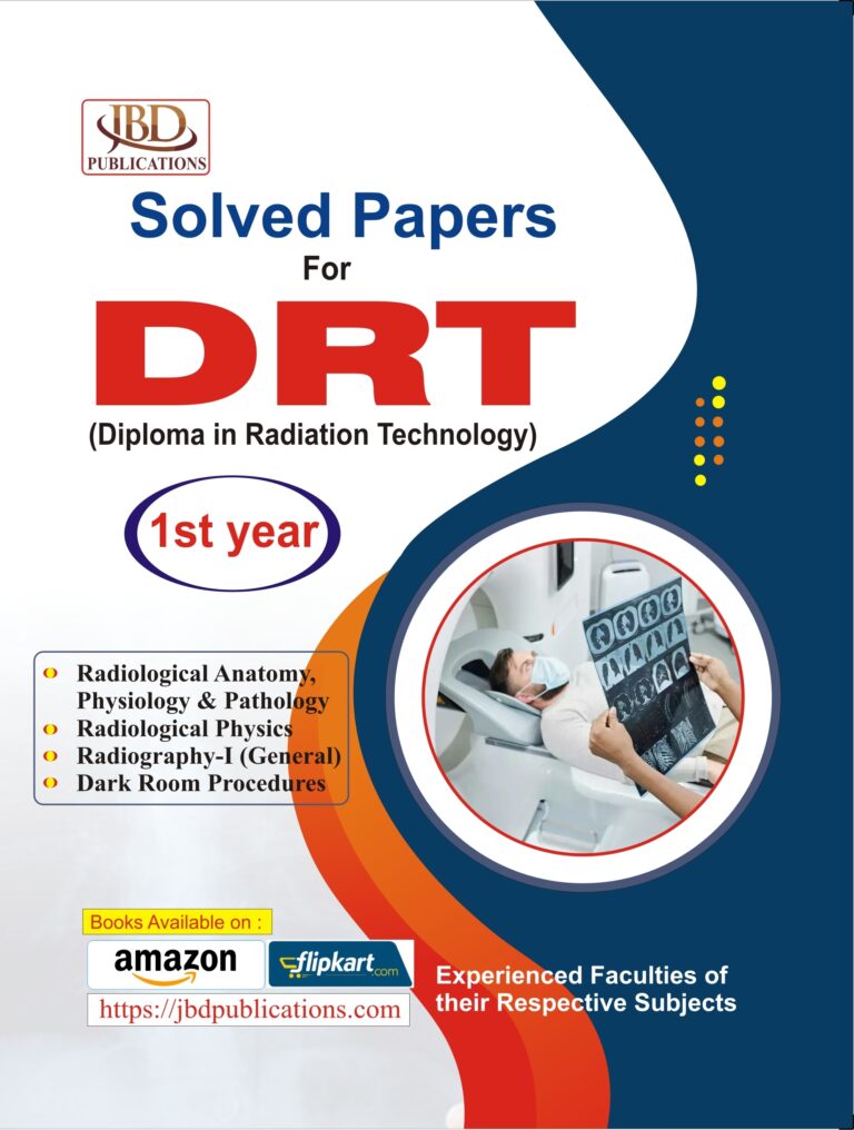 Solved Papers For DRT 1st Year BY Well Experienced Faculties of their respective Subjects (JBD)
