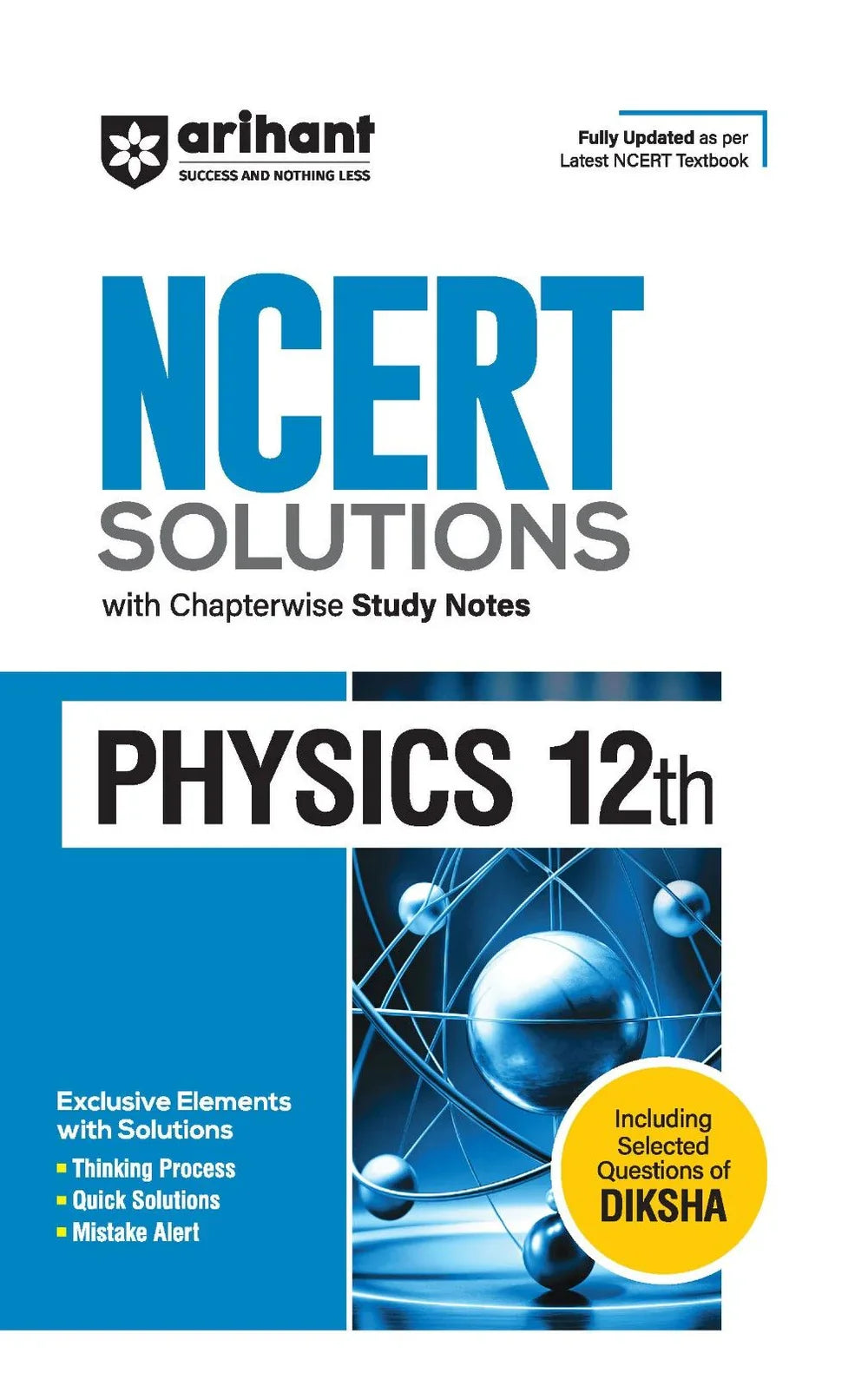 NCERT Solutions Physics Class 12th with Chapterwise Study Notes | English Medium, Author: Team Arihant , Publisher: Arihant prakashan