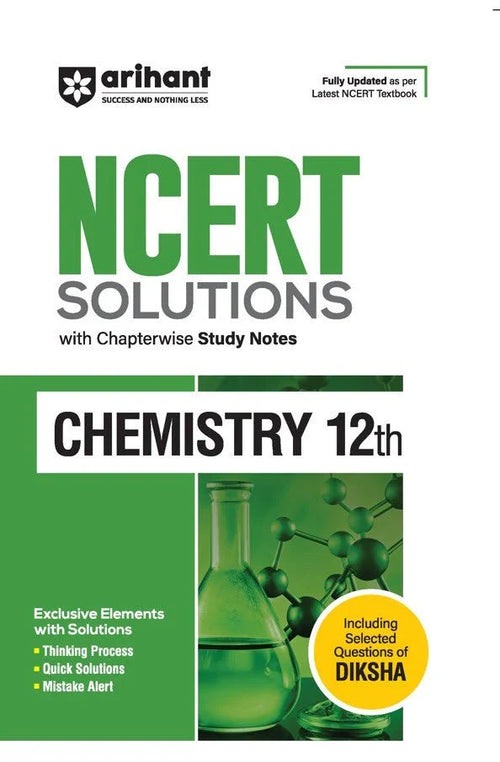 NCERT Solutions Chemistry Class 12th with Chapterwise Study Notes | English Medium, Author: Team Arihant , Publisher: Arihant prakashan